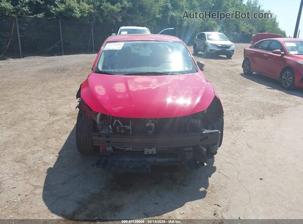 3N1AB7APXKL604764 2019 NISSAN SENTRA Red Vista del cuadro de instrumentos