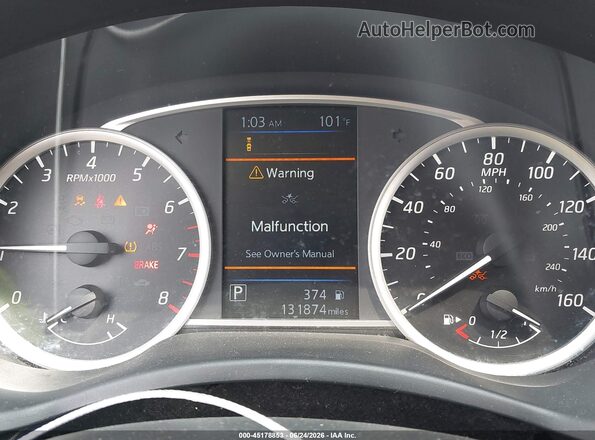 3N1AB7APXKY218414 2019 NISSAN SENTRA Серебряный Вид задних сидений