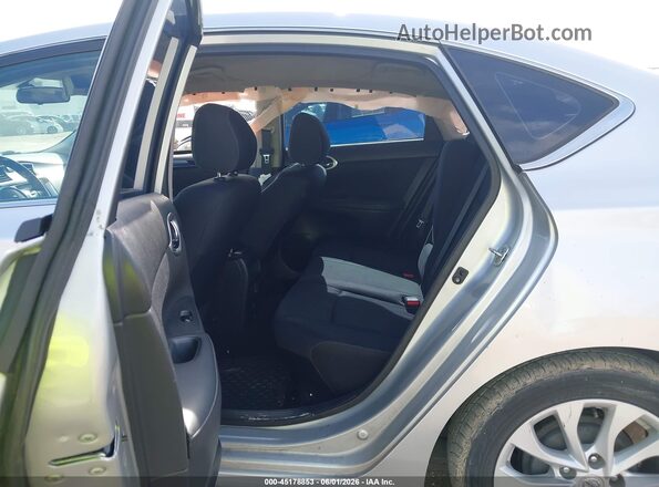 3N1AB7APXKY218414 2019 NISSAN SENTRA Серебряный Вид наклейки с VIN-кодом