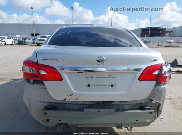 3N1AB7APXKY218414 2019 NISSAN SENTRA Серебряный 
