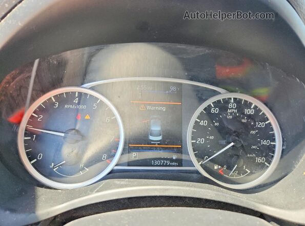 3N1AB7APXKY232975 2019 NISSAN SENTRA Gray ხელსაწყოთა პანელის ხედი