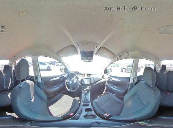 3N1AB7APXKY232975 2019 NISSAN SENTRA Gray სალონის 360-გრადუსიანი ხედი