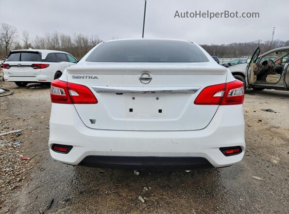 3N1AB7APXKY237321 2019 NISSAN SENTRA White 