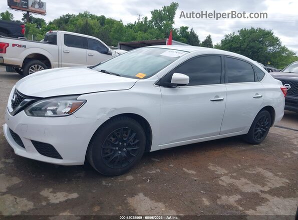 3N1AB7APXKY244060 2019 NISSAN SENTRA White Панорамний вид салону 360°