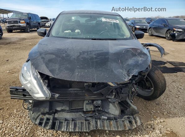 3N1AB7APXKY244527 2019 NISSAN SENTRA Black Widok z przodu