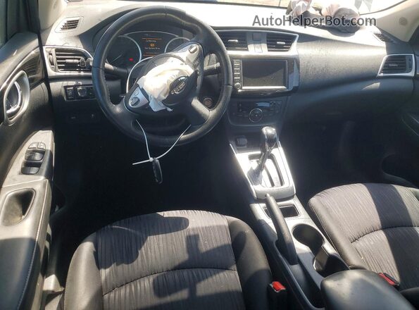 3N1AB7APXKY244527 2019 NISSAN SENTRA Black Widok deski rozdzielczej
