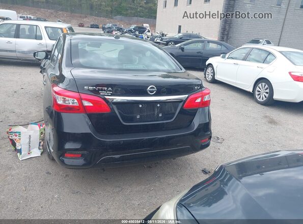 3N1AB7APXKY254605 2019 NISSAN SENTRA Black 