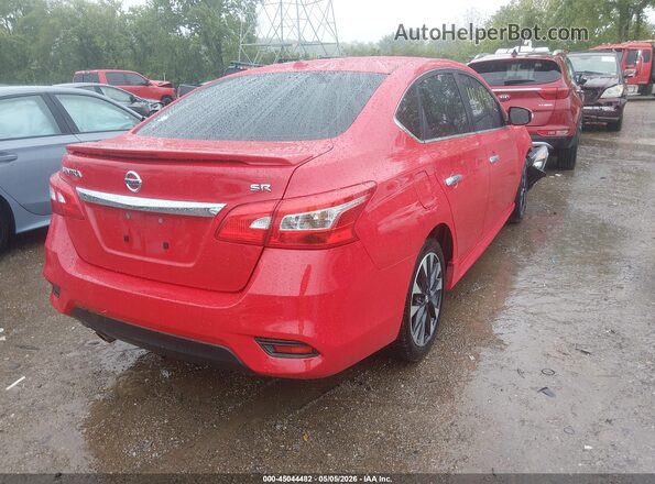 3N1AB7APXKY255558 2019 NISSAN SENTRA Red Trasero derecho