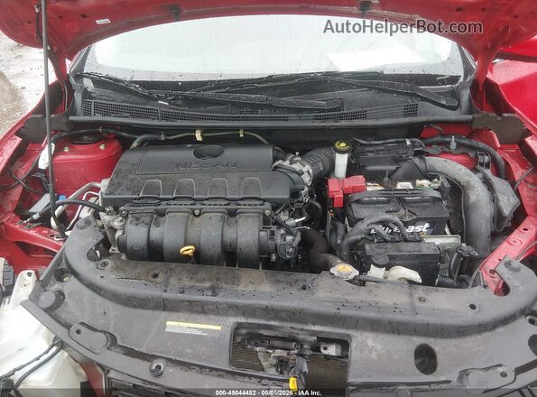 3N1AB7APXKY255558 2019 NISSAN SENTRA Red Vista trasera
