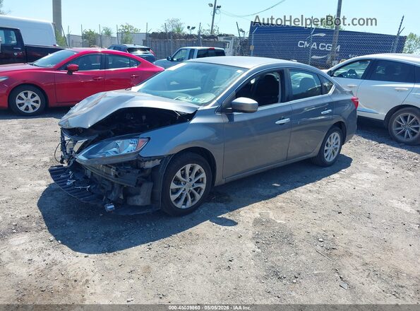 3N1AB7APXKY310610 2019 NISSAN SENTRA Red 