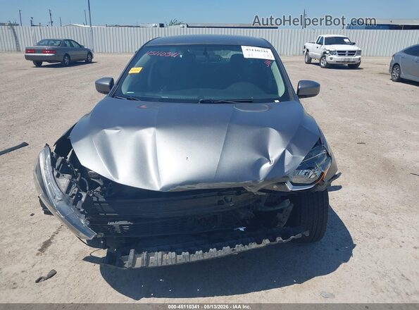 3N1AB7APXKY325883 2019 NISSAN SENTRA Серый Вид щитка приборов