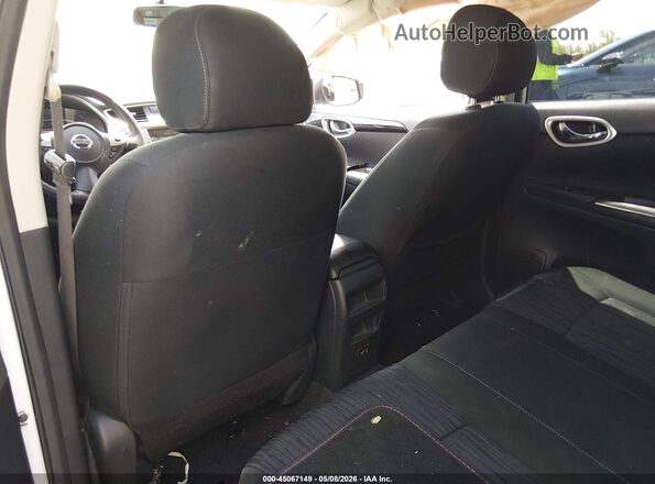 3N1AB7APXKY348290 2019 NISSAN SENTRA White Vista de la etiqueta del VIN