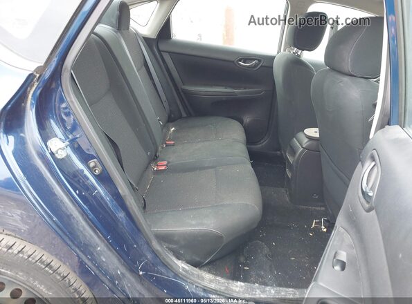 3N1AB7APXKY401893 2019 NISSAN SENTRA Blue Vista de la etiqueta del VIN