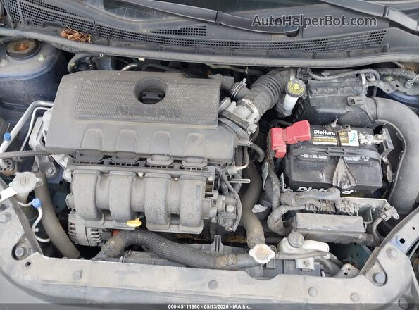 3N1AB7APXKY401893 2019 NISSAN SENTRA Blue Vista trasera