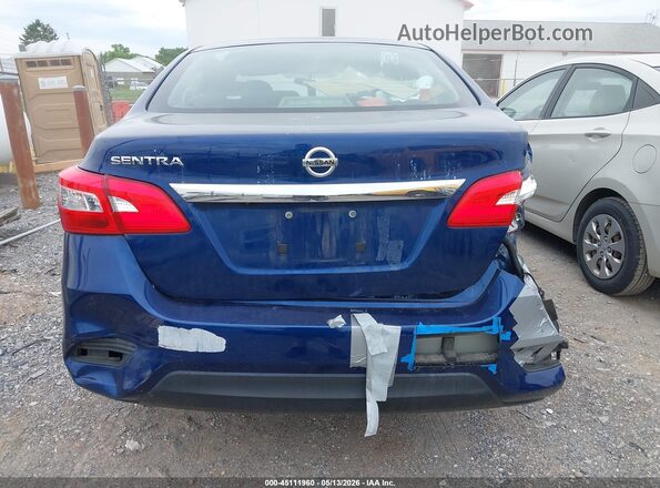 3N1AB7APXKY401893 2019 NISSAN SENTRA Blue 