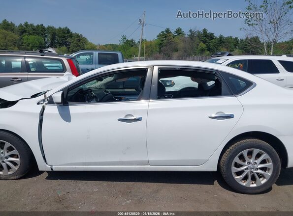 3N1AB7APXKY426938 2019 NISSAN SENTRA White Панорамний вид салону 360°