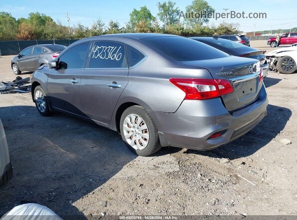 3N1AB7APXKY433548 2019 NISSAN SENTRA Gray უკანა მარცხენა