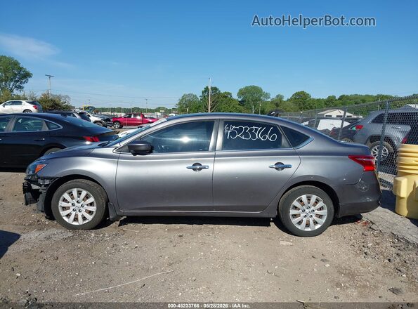 3N1AB7APXKY433548 2019 NISSAN SENTRA Gray 