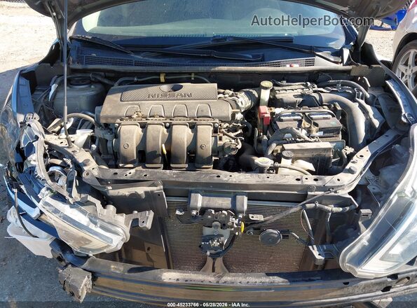 3N1AB7APXKY433548 2019 NISSAN SENTRA Gray უკანა ხედი