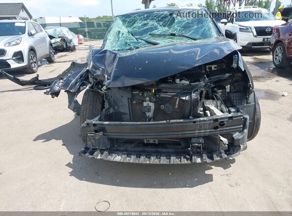 3N1AB7APXKY438636 2019 NISSAN SENTRA Black Front view