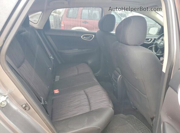 3N1AB7APXKY455940 2019 NISSAN SENTRA Серый Вид задних сидений