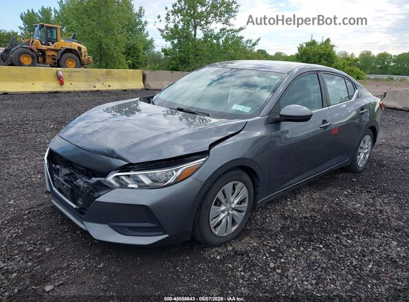 3N1AB8BV0LY313293 2020 NISSAN SENTRA Gray Vista tres cuartos delantera izquierda