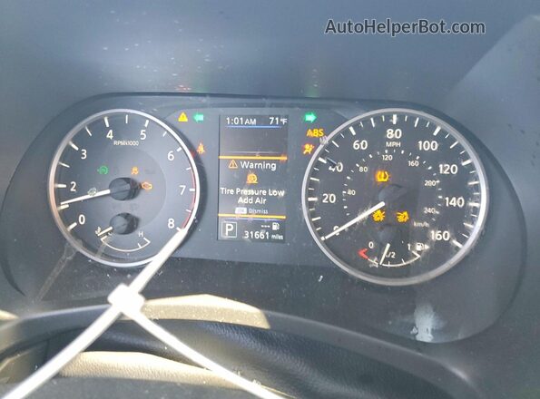 3N1AB8BV0SY278379 2025 NISSAN SENTRA Black ხელსაწყოთა პანელის ხედი
