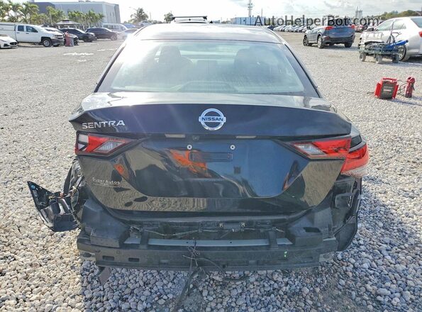 3N1AB8BV1MY266342 2021 NISSAN SENTRA Black Вид ззаду