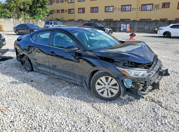 3N1AB8BV1MY266342 2021 NISSAN SENTRA Black Передня права чверть