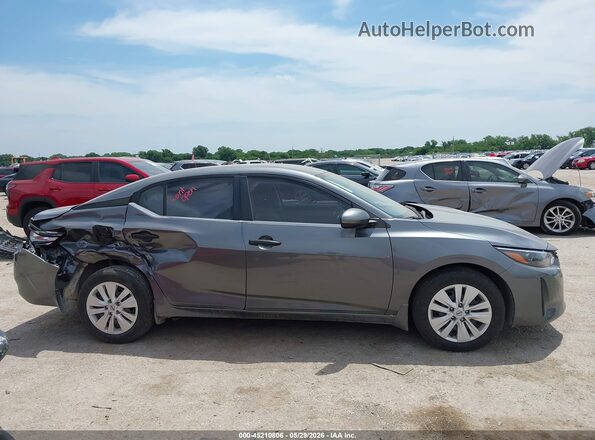 3N1AB8BV1SY403339 2025 NISSAN SENTRA Gray Սալոնի հետևի տեսք