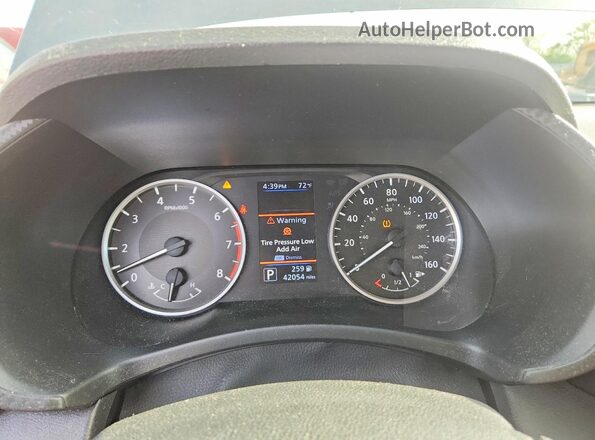 3N1AB8BV2MY261859 2021 NISSAN SENTRA Gray Вид щитка приладів