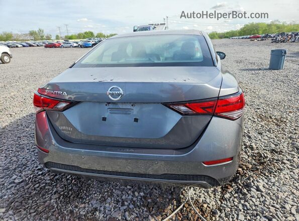 3N1AB8BV2MY261859 2021 NISSAN SENTRA Gray Вид ззаду