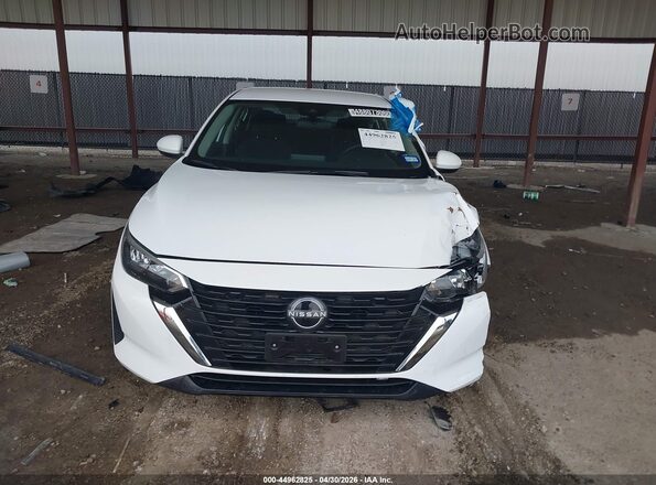 3N1AB8BV3SY232030 2025 NISSAN SENTRA White Вид щитка приладів