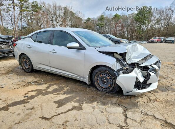 3N1AB8BV4MY283300 2021 NISSAN SENTRA Silver Front right