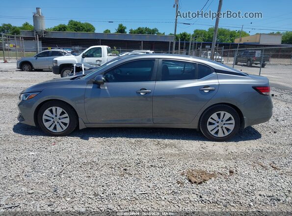 3N1AB8BV4MY314674 2021 NISSAN SENTRA Gray სალონის 360-გრადუსიანი ხედი