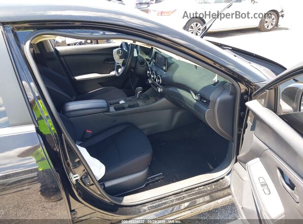 3N1AB8BV5RY241595 2024 NISSAN SENTRA Black Вид салону спереду