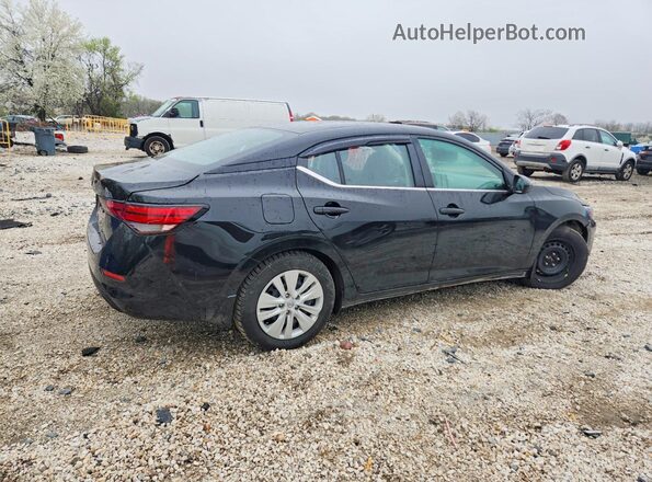 3N1AB8BV5RY390329 2024 NISSAN SENTRA Черный Задняя правая четверть