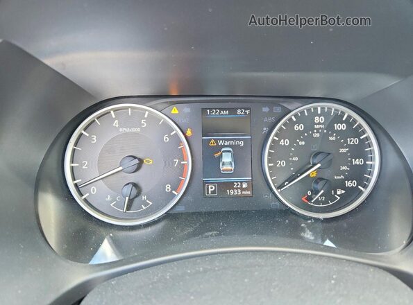 3N1AB8BV5SY424548 2025 NISSAN SENTRA Black Widok zestawu wskaźników