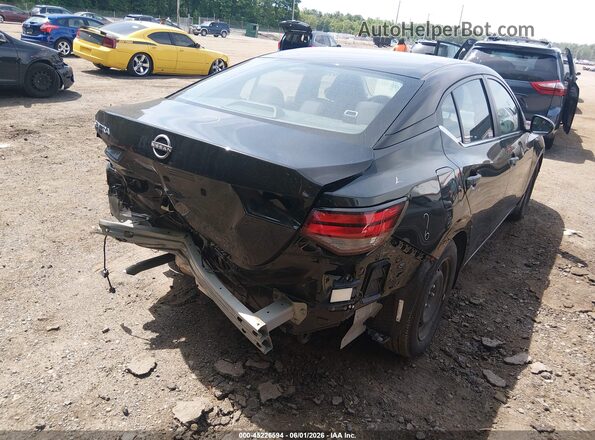 3N1AB8BV6SY249050 2025 NISSAN SENTRA Черный Задняя правая четверть