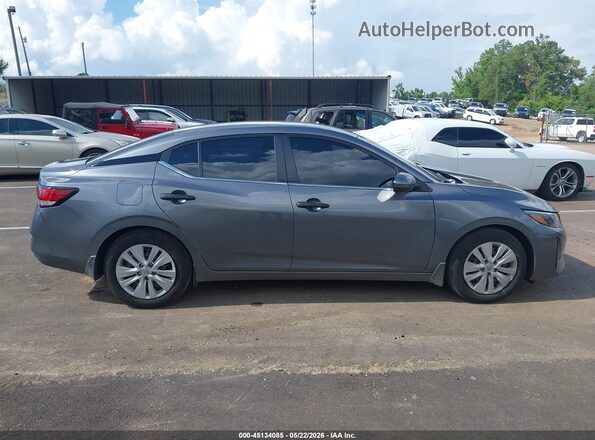 3N1AB8BV6SY351710 2025 NISSAN SENTRA Gray Widok wnętrza z tyłu