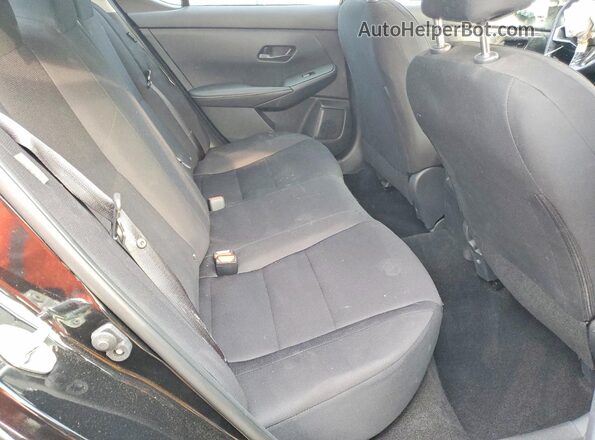 3N1AB8BV6SY365686 2025 NISSAN SENTRA Black უკანა სავარძლების ხედი