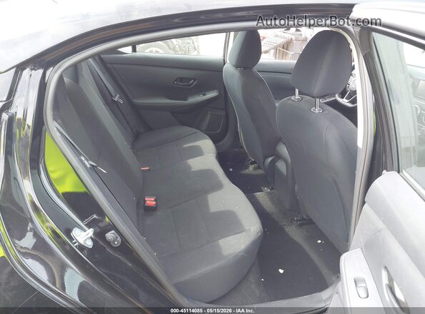 3N1AB8BV6SY368037 2025 NISSAN SENTRA Black VIN კოდის სტიკერის ხედი