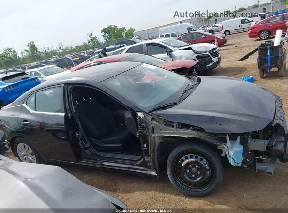 3N1AB8BV6SY368037 2025 NISSAN SENTRA Black სალონის 360-გრადუსიანი ხედი