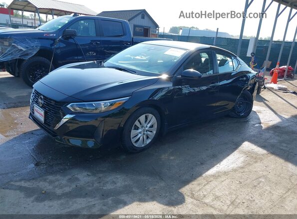 3N1AB8BV6SY413834 2025 NISSAN SENTRA Black Front left