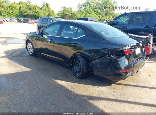 3N1AB8BV6SY413834 2025 NISSAN SENTRA Black Rear left