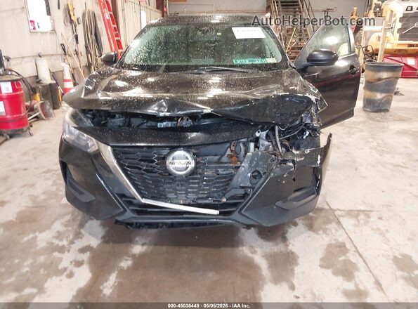 3N1AB8BV7MY212950 2021 NISSAN SENTRA Black Front view