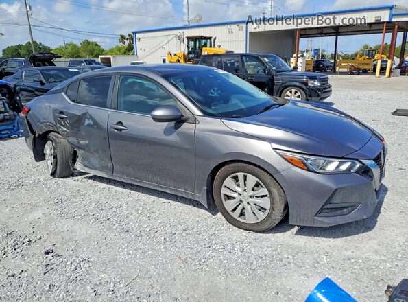 3N1AB8BV7MY216867 2021 NISSAN SENTRA Gray 