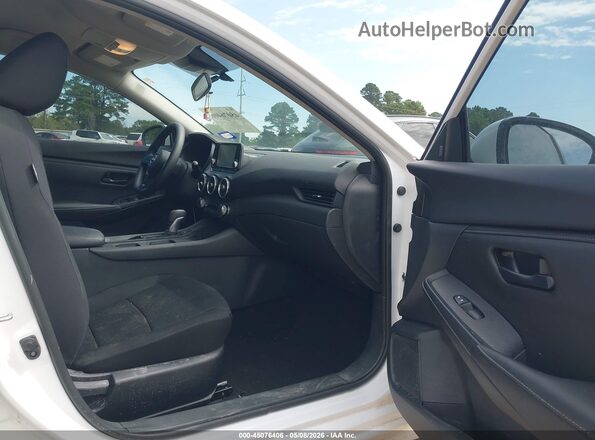 3N1AB8BV7SY322636 2025 NISSAN SENTRA Белый Вид салона спереди