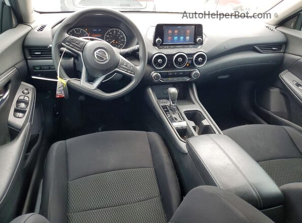3N1AB8BV8MY282084 2021 NISSAN SENTRA White Dashboard view