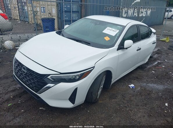 3N1AB8BV8SY252659 2025 NISSAN SENTRA White Front left